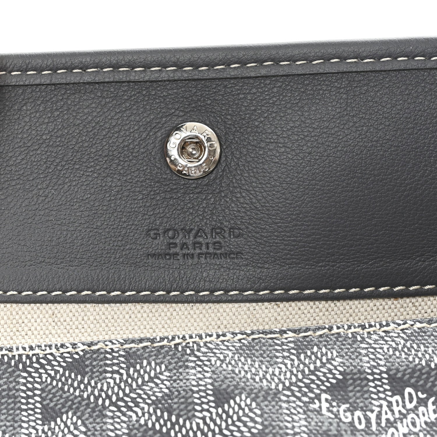 Goyard Goyardine Saint Louis GM Grey 8 of 12