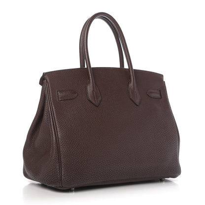 Hermes Togo Birkin 30 Chocolate 3 of 12