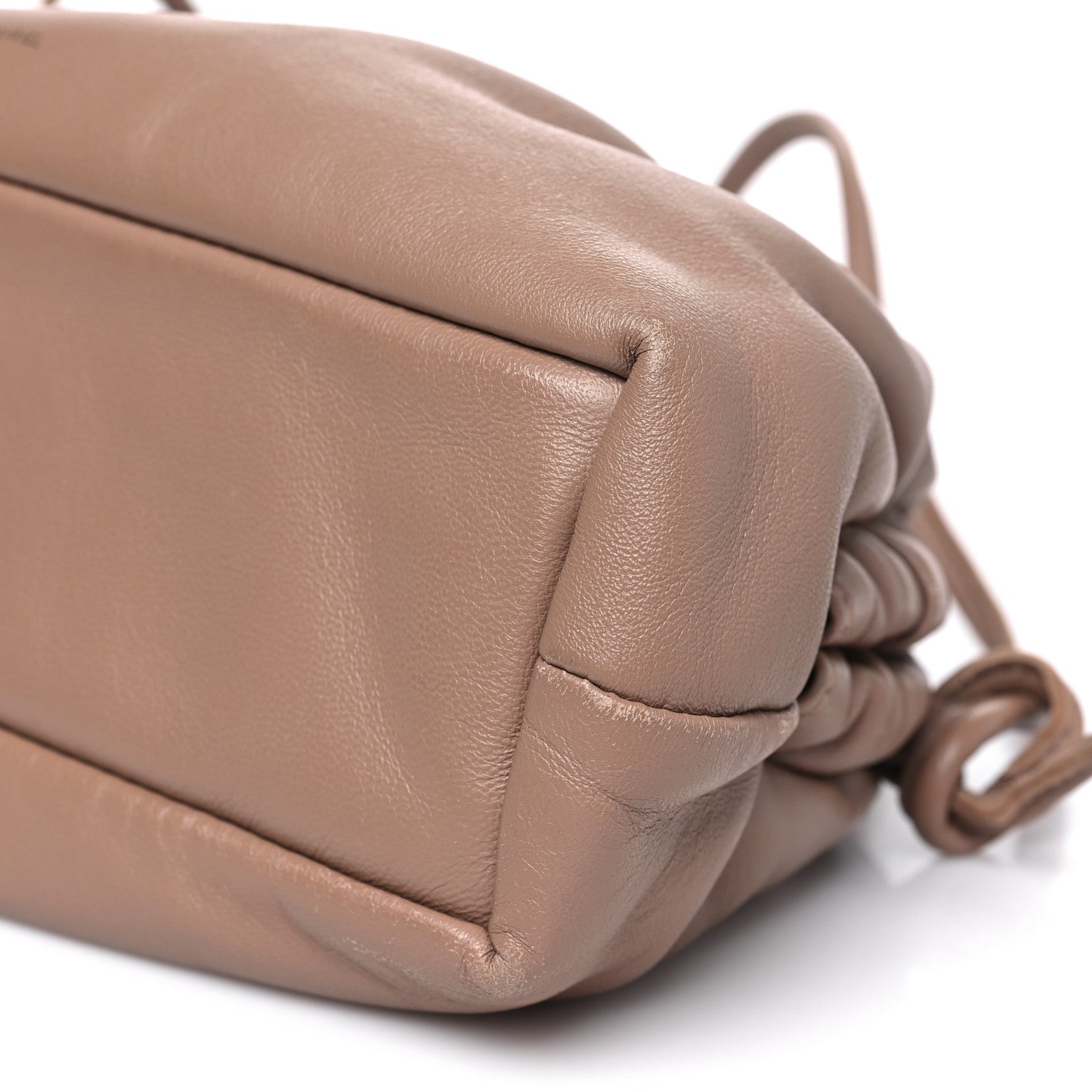 Mansur Gavriel Lambskin Cloud Mini Clutch Biscotto 9 of 12
