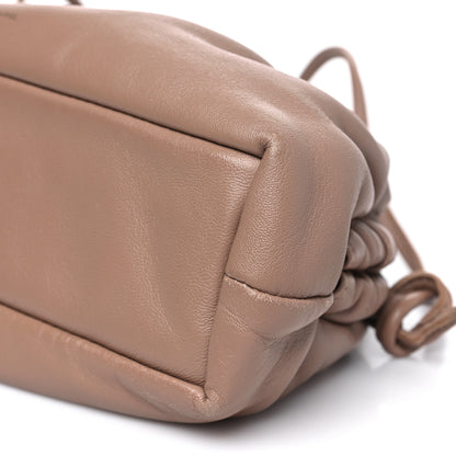 Mansur Gavriel Lambskin Cloud Mini Clutch Biscotto 9 of 12