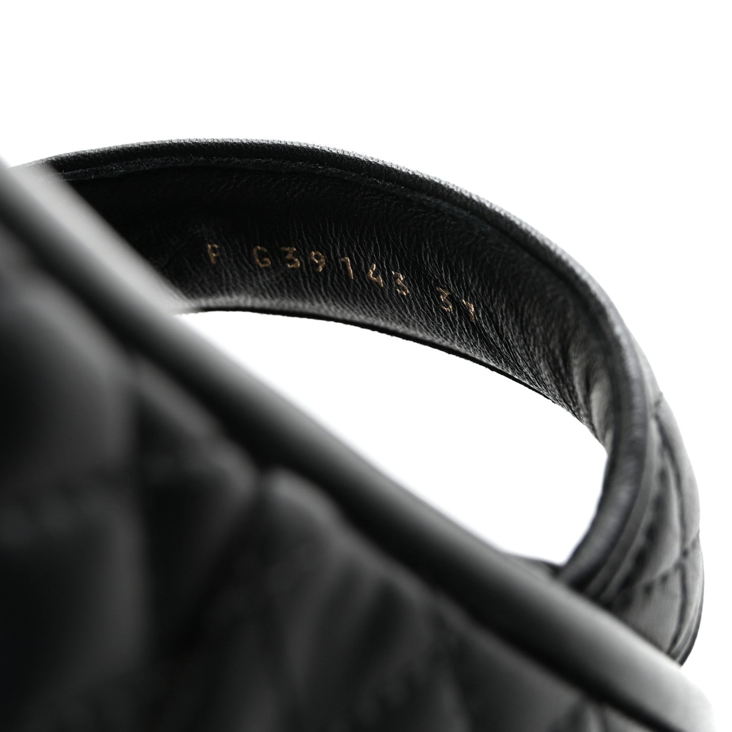 Chanel Lambskin Quilted Platform Sandals 37 Black 15 of 19