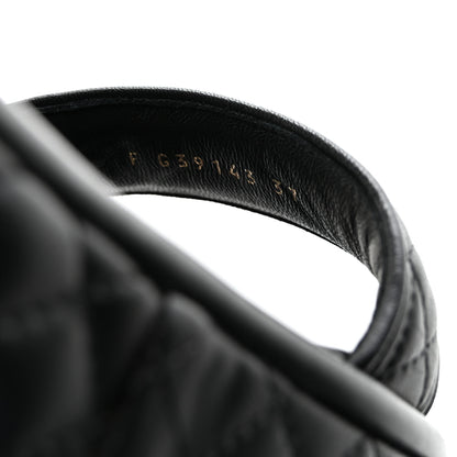 Chanel Lambskin Quilted Platform Sandals 37 Black 15 of 19