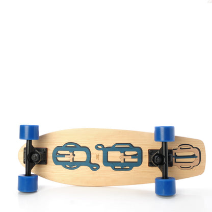 Hermes Maple Wood Boucleries Modernes Short Board Skateboard 14 of 19