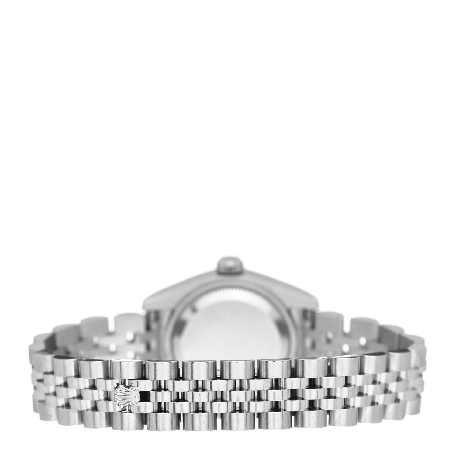 Rolex Stainless Steel 18K White Gold Diamond 26mm Oyster Perpetual Datejust Watch Silver 179174 3 of 4