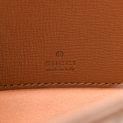 Gucci GG Supreme Monogram Azalea Calfskin Web Mini Jackie 1961 Hobo Beige Ebony Brown Sugar 6 of 10