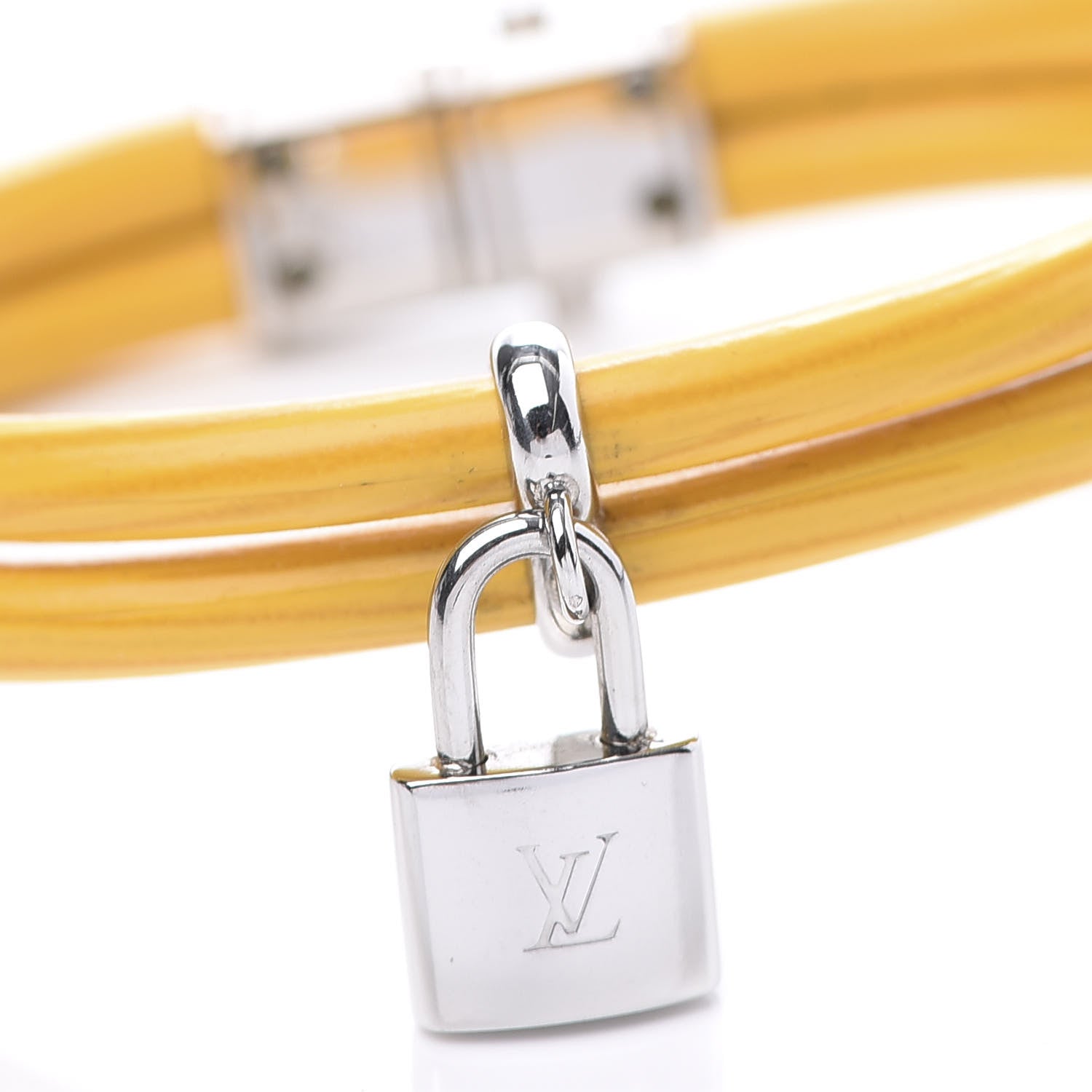 Louis Vuitton Epi Keep It Twice Bracelet 17 Citron 3 of 4