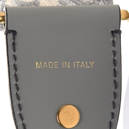 Christian Dior Oblique Studded Shoulder Strap Gris Multicolor 5 of 6