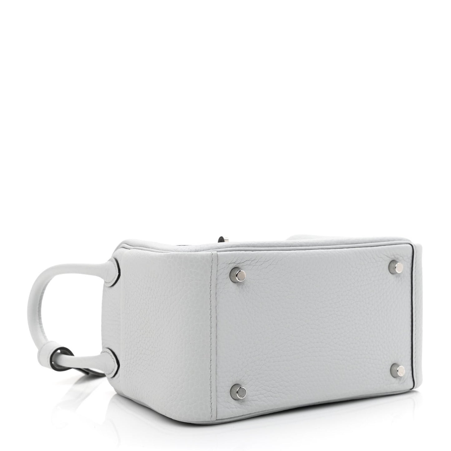Taurillon Clemence Mini Lindy 20 Bleu Pale