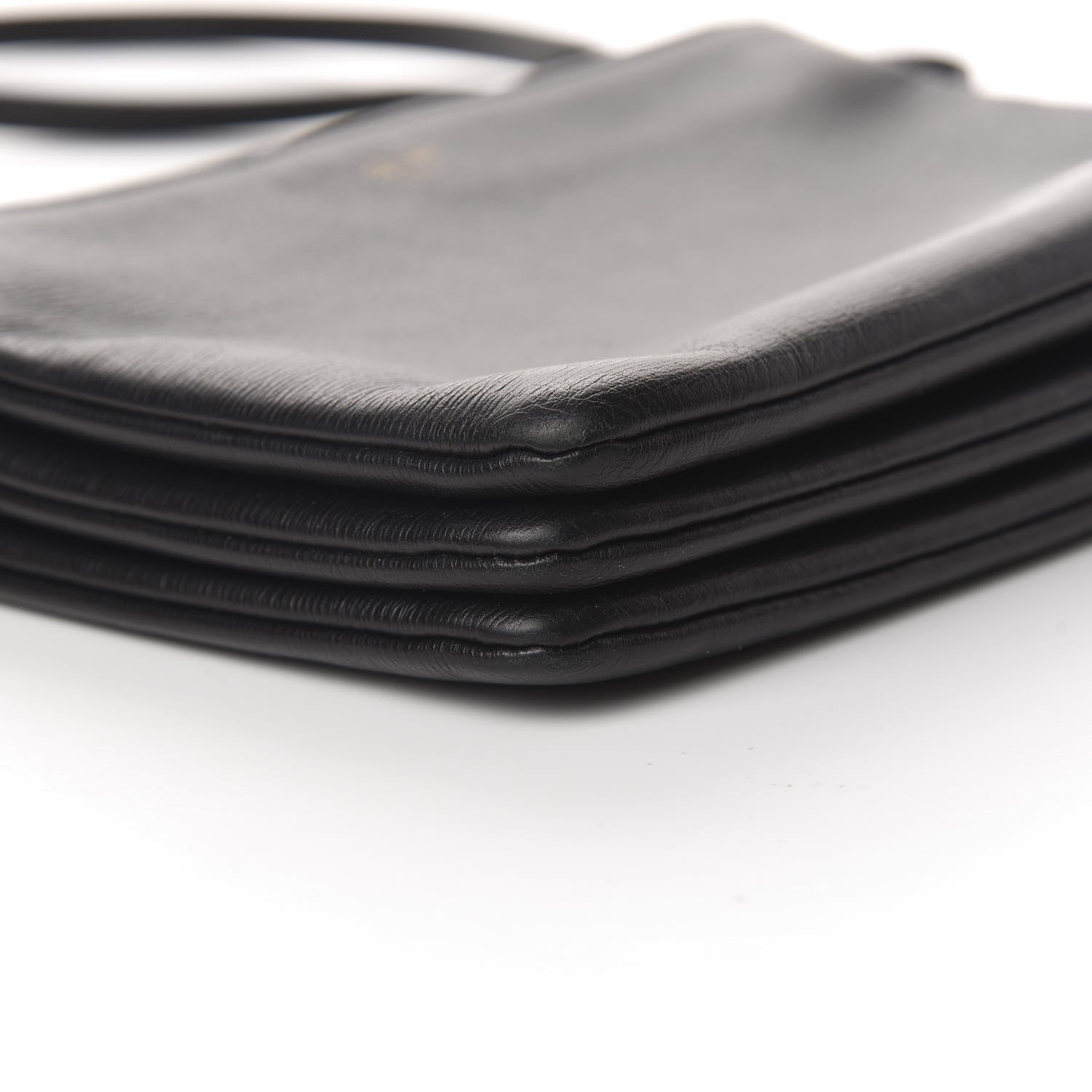 Celine Lambskin Small Trio Crossbody Bag Black 11 of 13