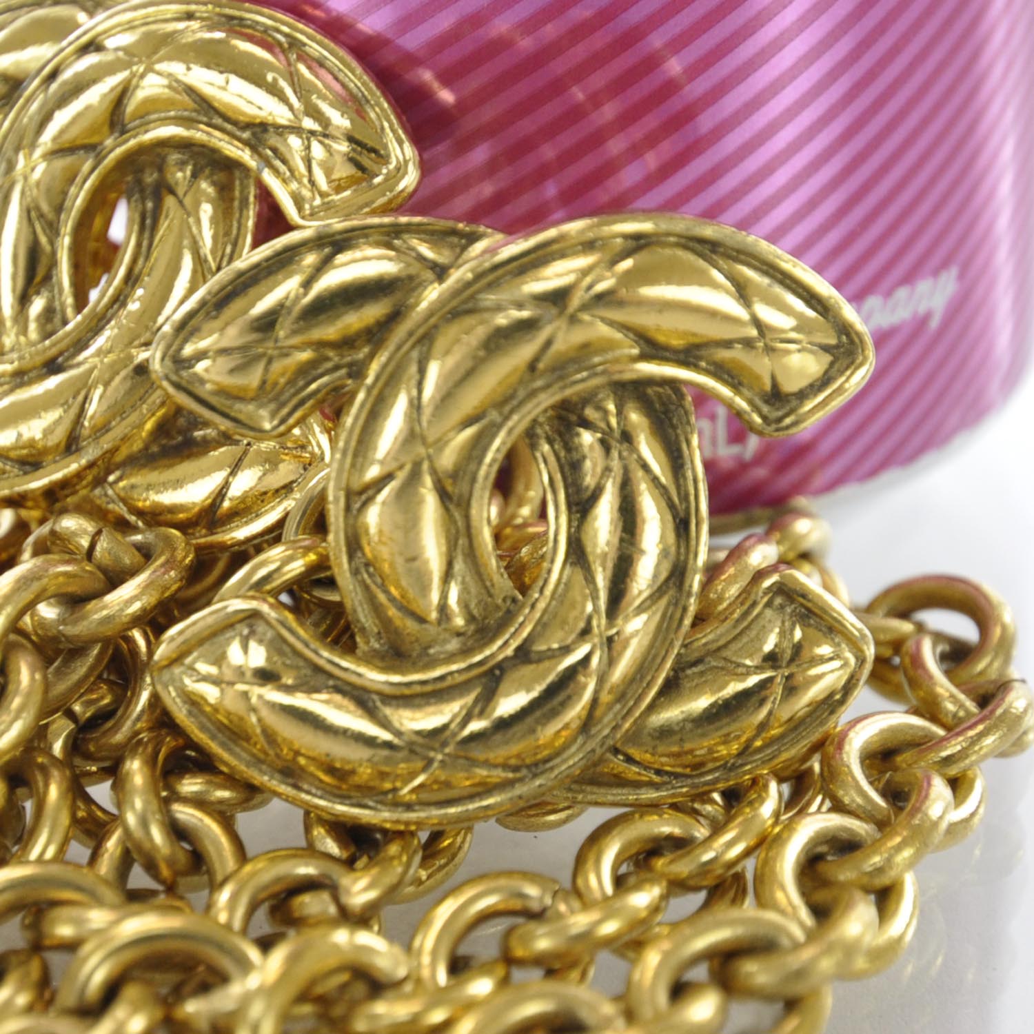 Chanel Chain Quilted CC Belt Gold 4 of 5