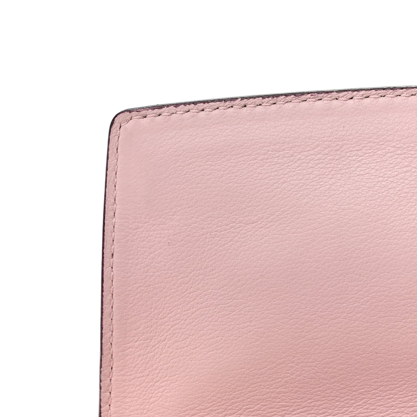 Metallic Bullcalf Small Be Dior Flap Pale Gold