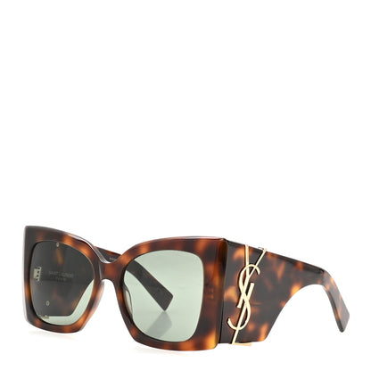 Saint Laurent Acetate Blaze Sunglasses SL M119 Tortoise 1 of 7