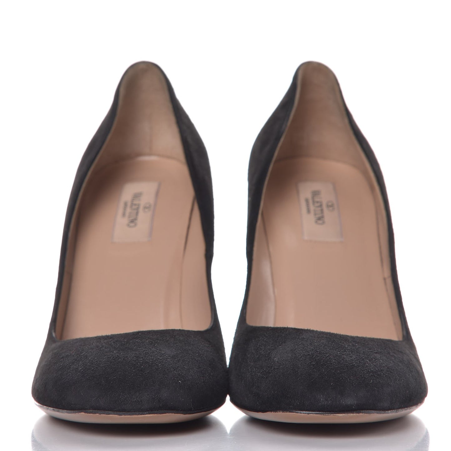 Suede Tan-Go Mary Jane 100mm Pumps 40 Black
