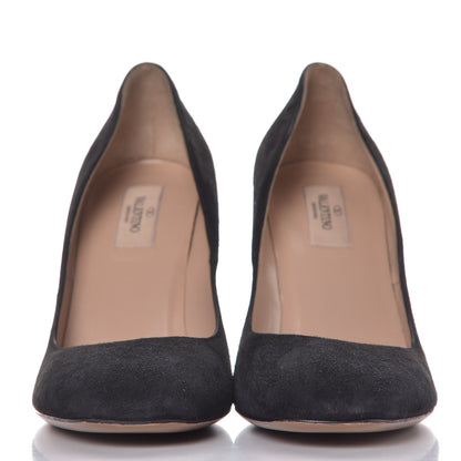Valentino Garavani Suede Tan-Go Mary Jane 100mm Pumps 40 Black 3 of 9