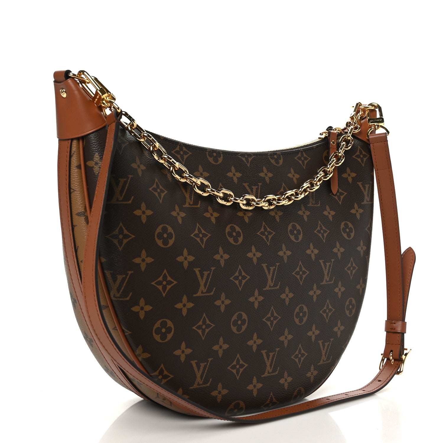 Louis Vuitton Reverse Monogram Loop Hobo 4 of 9