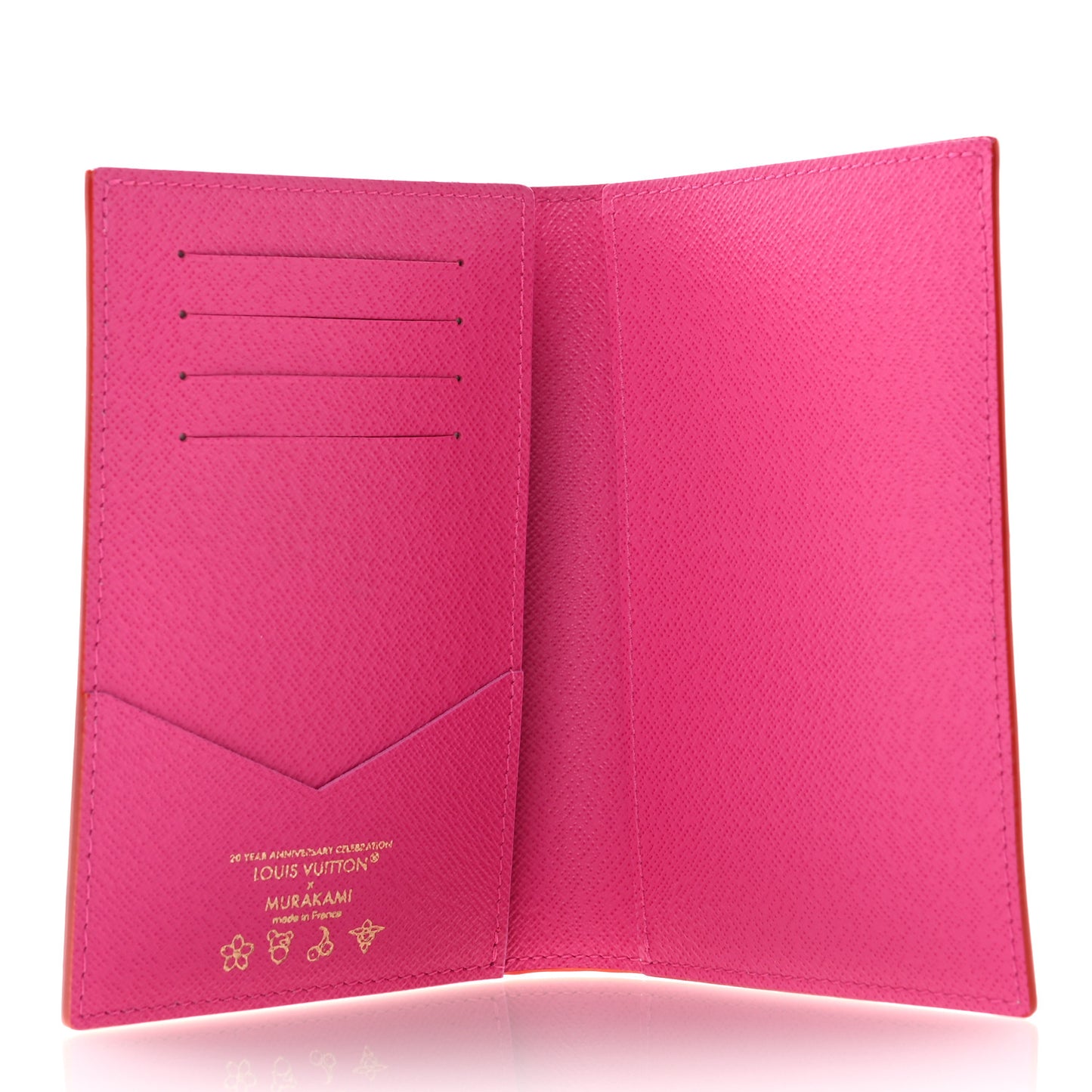 LV X TM Monogram Multicolor Passport Cover White