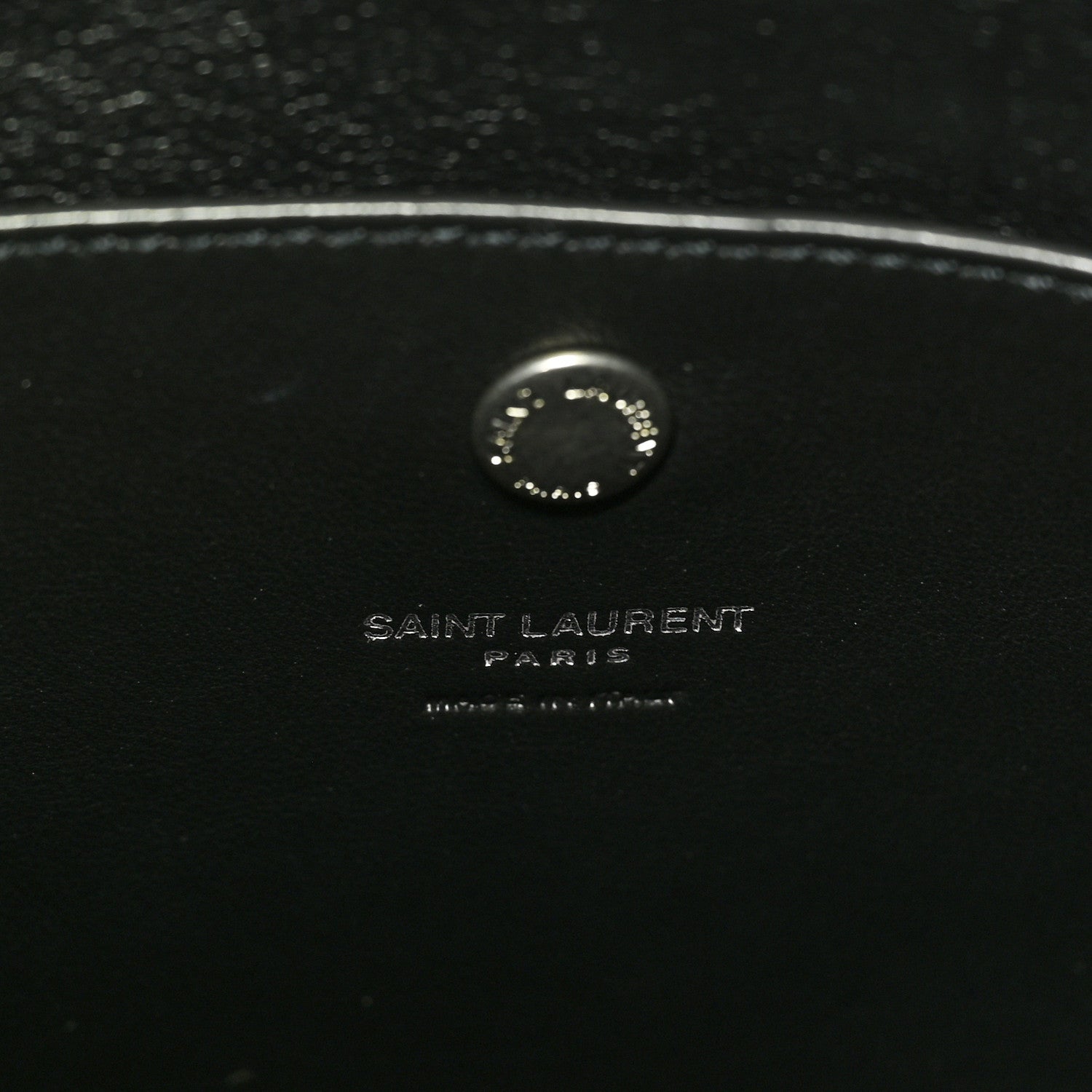 Saint Laurent PVC Calfskin Rive Gauche Sling Bag Wax Red 7 of 10