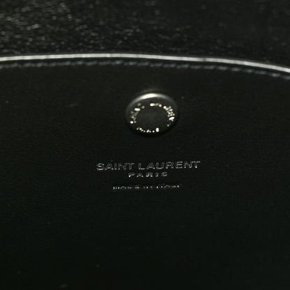 Saint Laurent PVC Calfskin Rive Gauche Sling Bag Wax Red 7 of 10