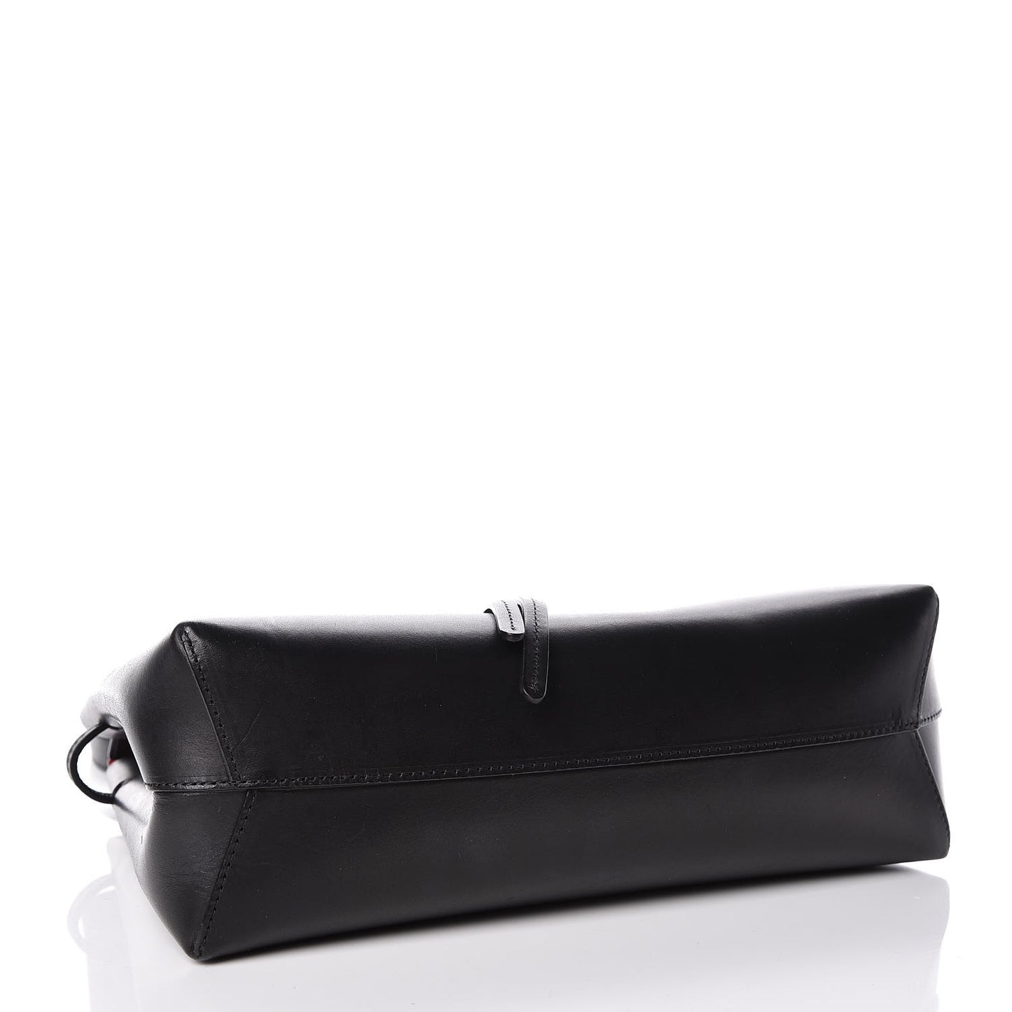 Calfskin Mini Lady Bag Black Flamma
