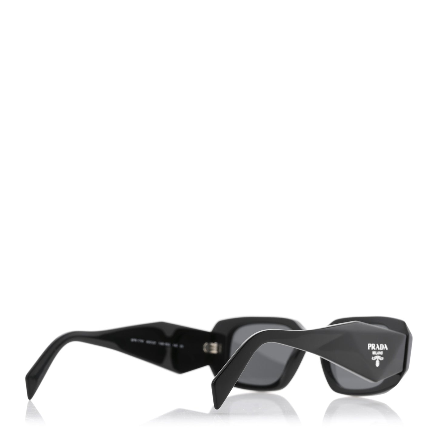 Acetate Symbole Sunglasses SPR 17W Black
