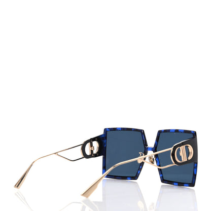 Christian Dior Acetate Square 30 Montaigne Sunglasses Blue 4 of 7