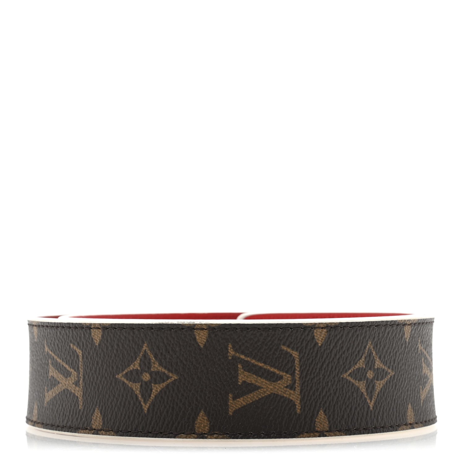 Louis Vuitton Monogram Bandouliere Shoulder Strap Red 2 of 9
