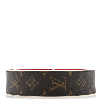 Louis Vuitton Monogram Bandouliere Shoulder Strap Red 2 of 9