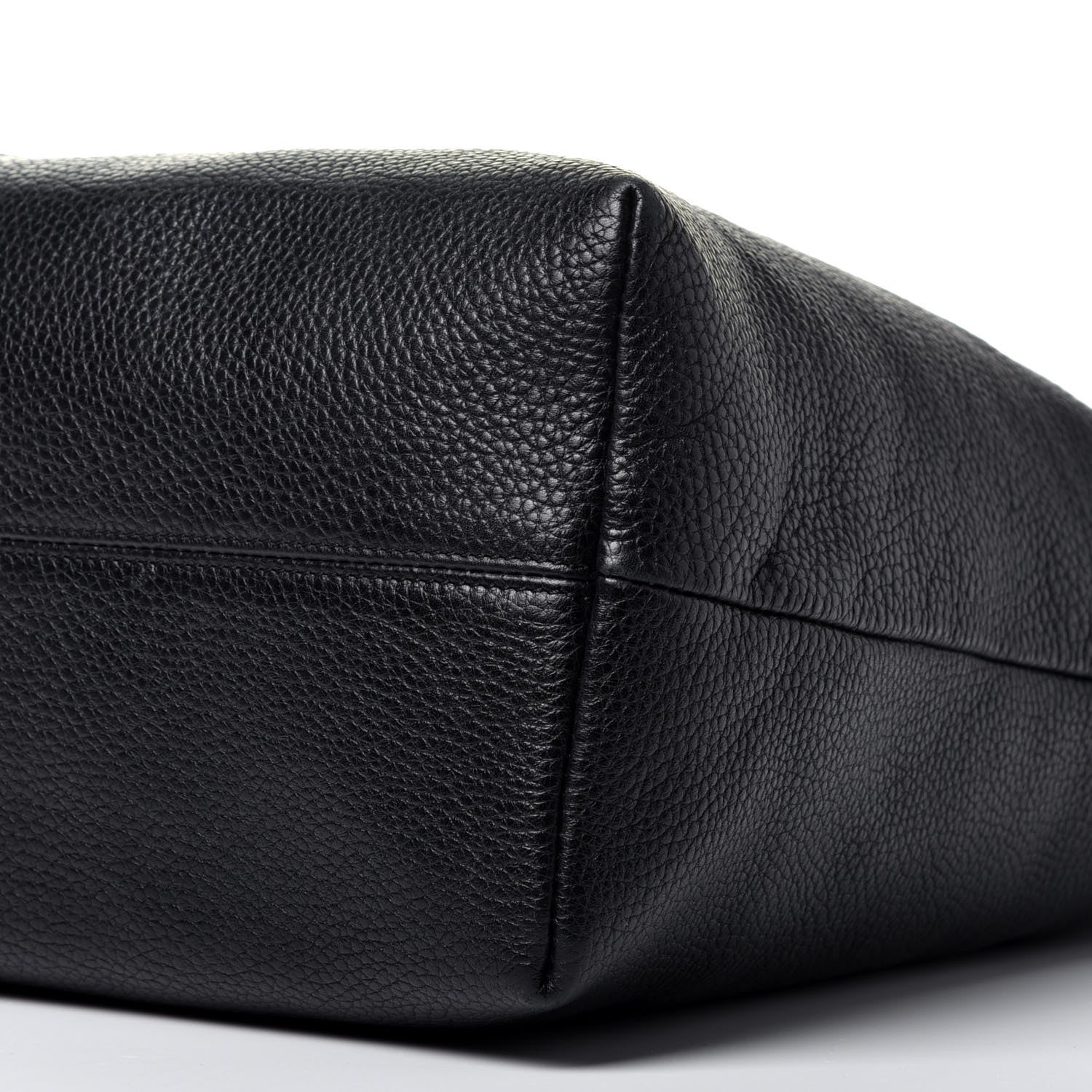 Burberry London Grainy Calfskin Medium Cale Hobo Black 10 of 11