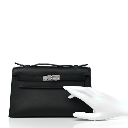 Swift Kelly Pochette Clutch Black