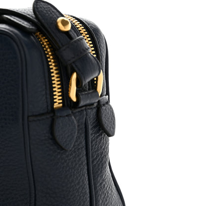 Prada Vitello Phenix Double Zip Crossbody Bag Baltico 13 of 13