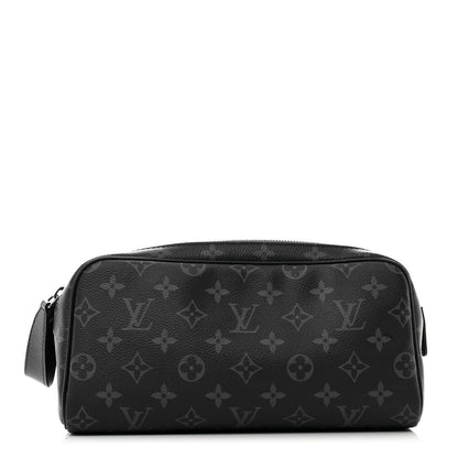 Louis Vuitton Monogram Eclipse Dopp Kit Toilet Pouch 1 of 9