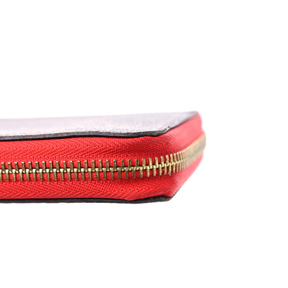 Louis Vuitton Monogram Pompon Zippy Wallet Coquelicot 13 of 13