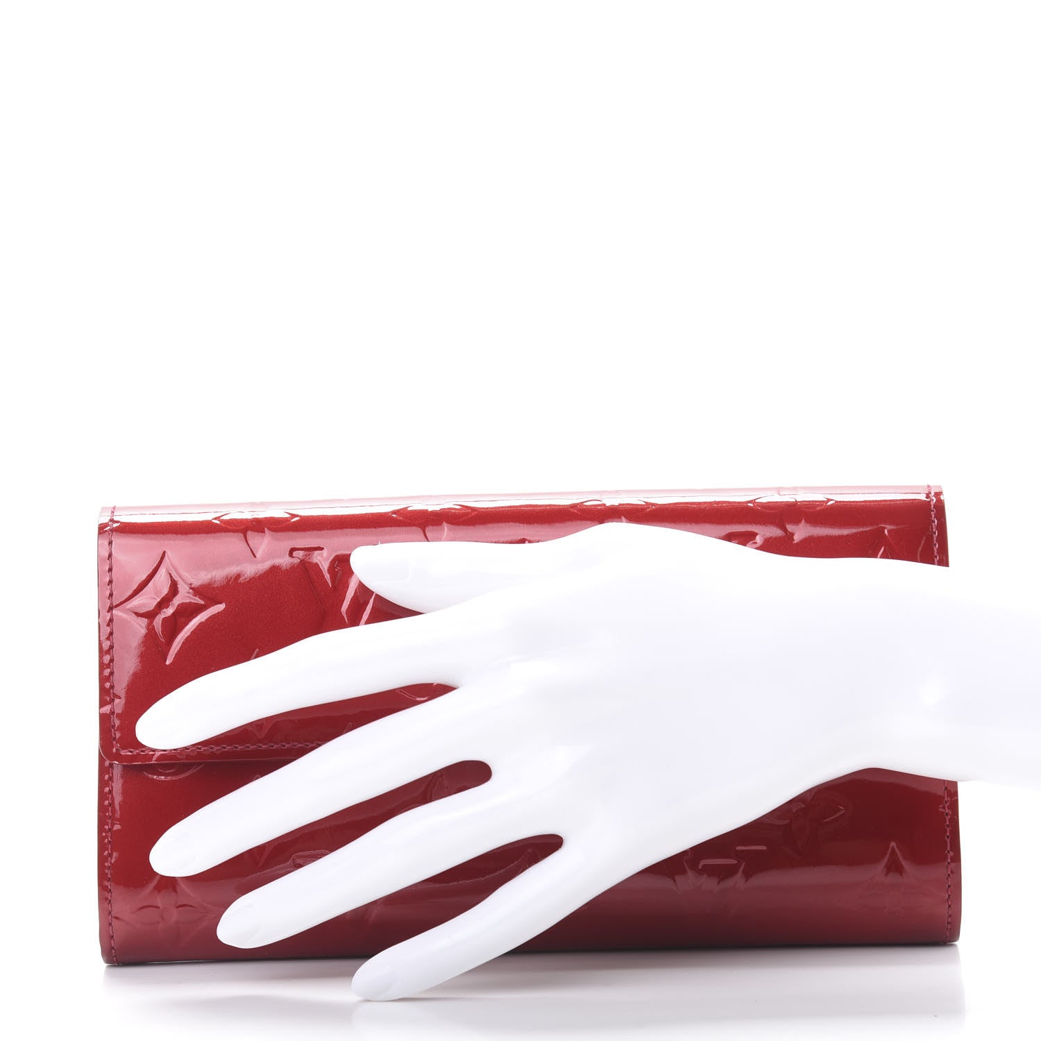 Louis Vuitton Vernis Sarah Wallet Pomme D'Amour 2 of 11
