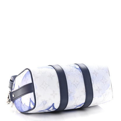 Louis Vuitton Monogram Watercolor Keepall XS Blue 4 of 10