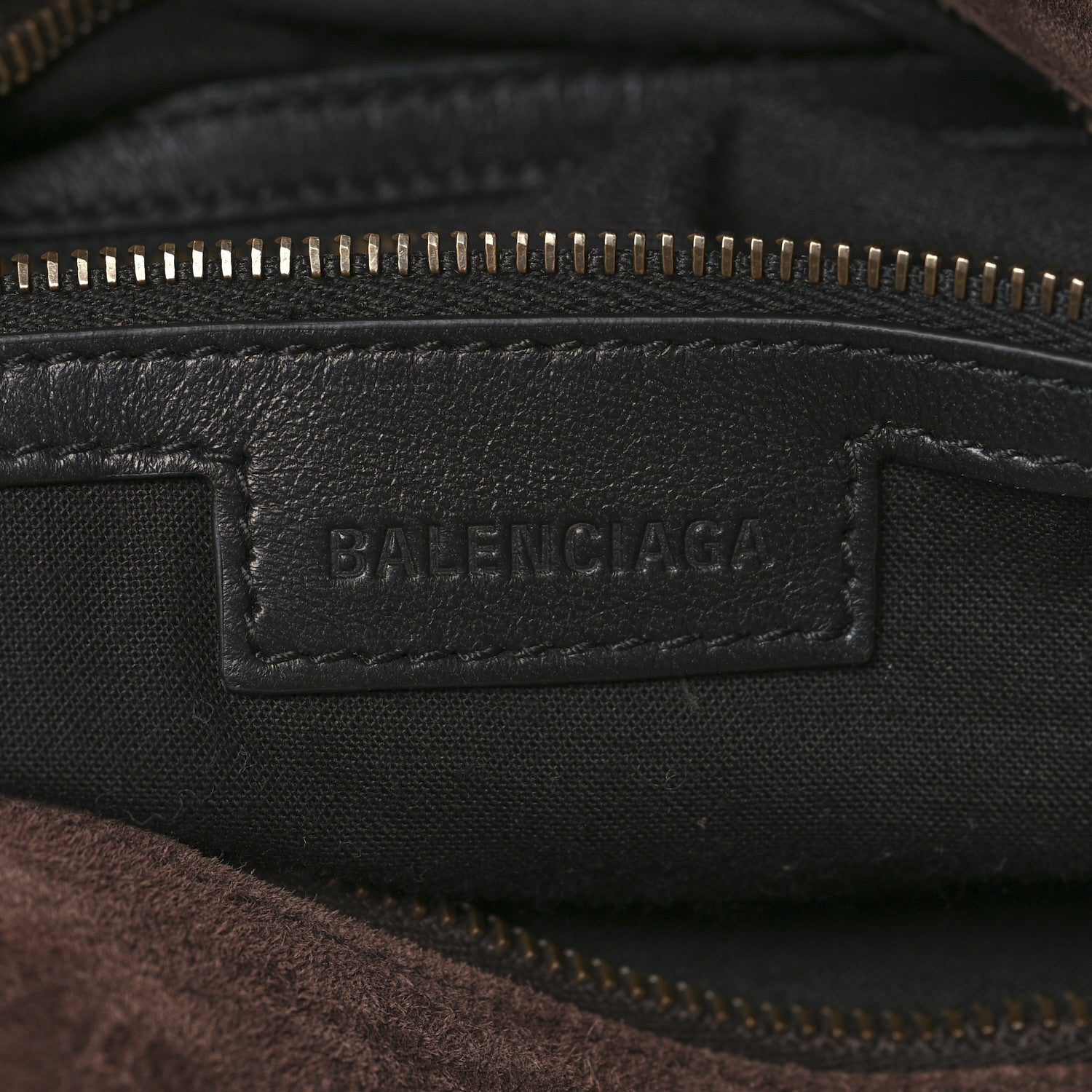 Balenciaga Suede Calfskin Classic Hardware Large Le City Light Espresso 6 of 11