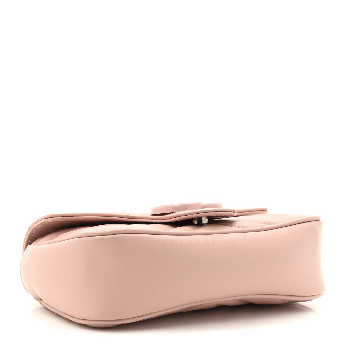 Calfskin Matelasse Monochrome GG Marmont Chain Belt Bag Perfect Pink
