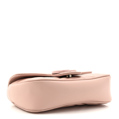 Gucci Calfskin Matelasse Monochrome GG Marmont Chain Belt Bag Perfect Pink 4 of 11