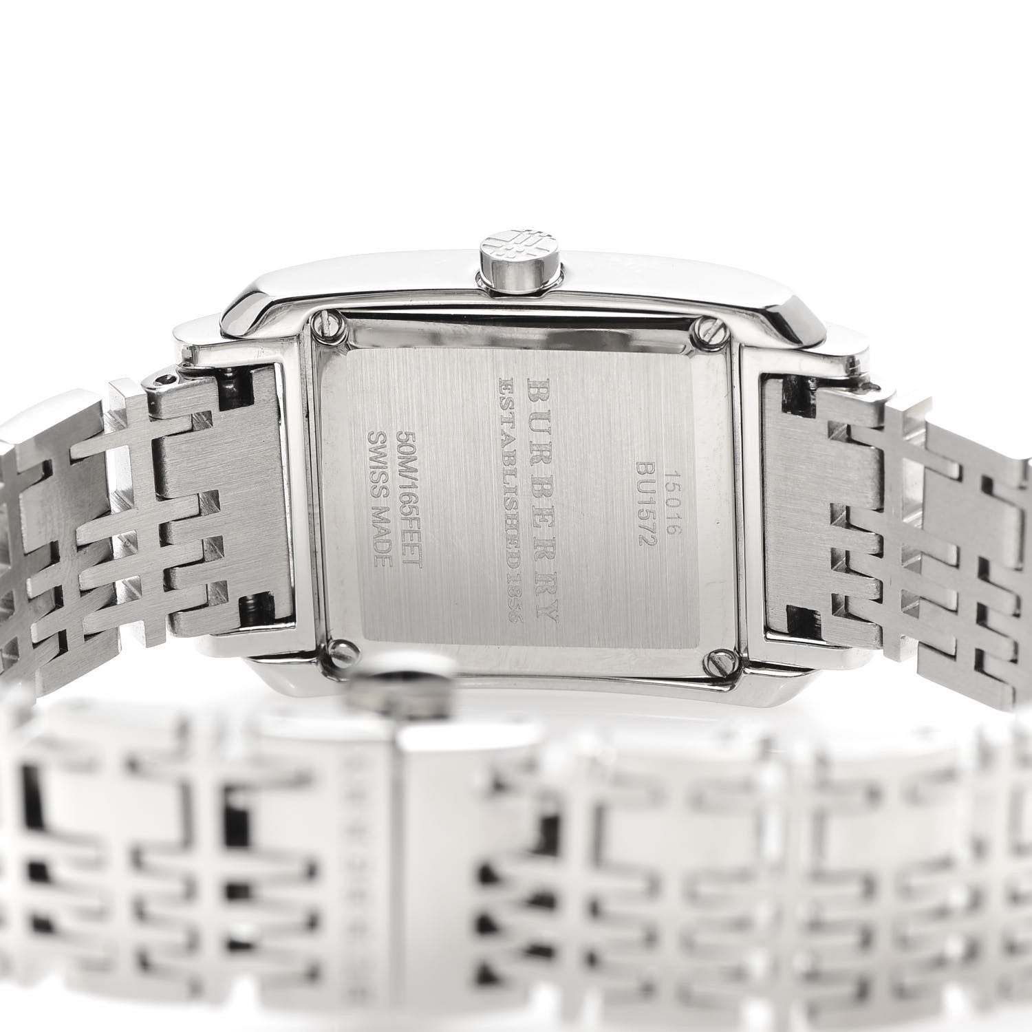 Burberry Stainless Steel 25mm Nova Check Quartz Watch BU1572 5 of 7
