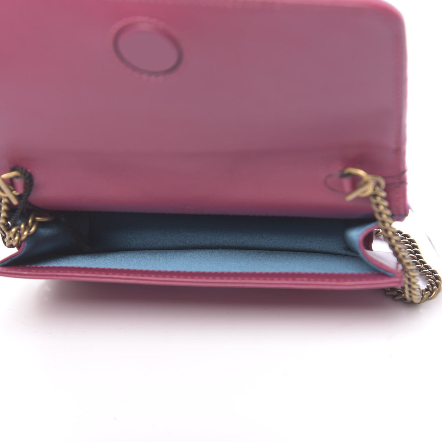 Velvet Matelasse Love Embroidered GG Marmont Mini Bag Light Raspberry Rose