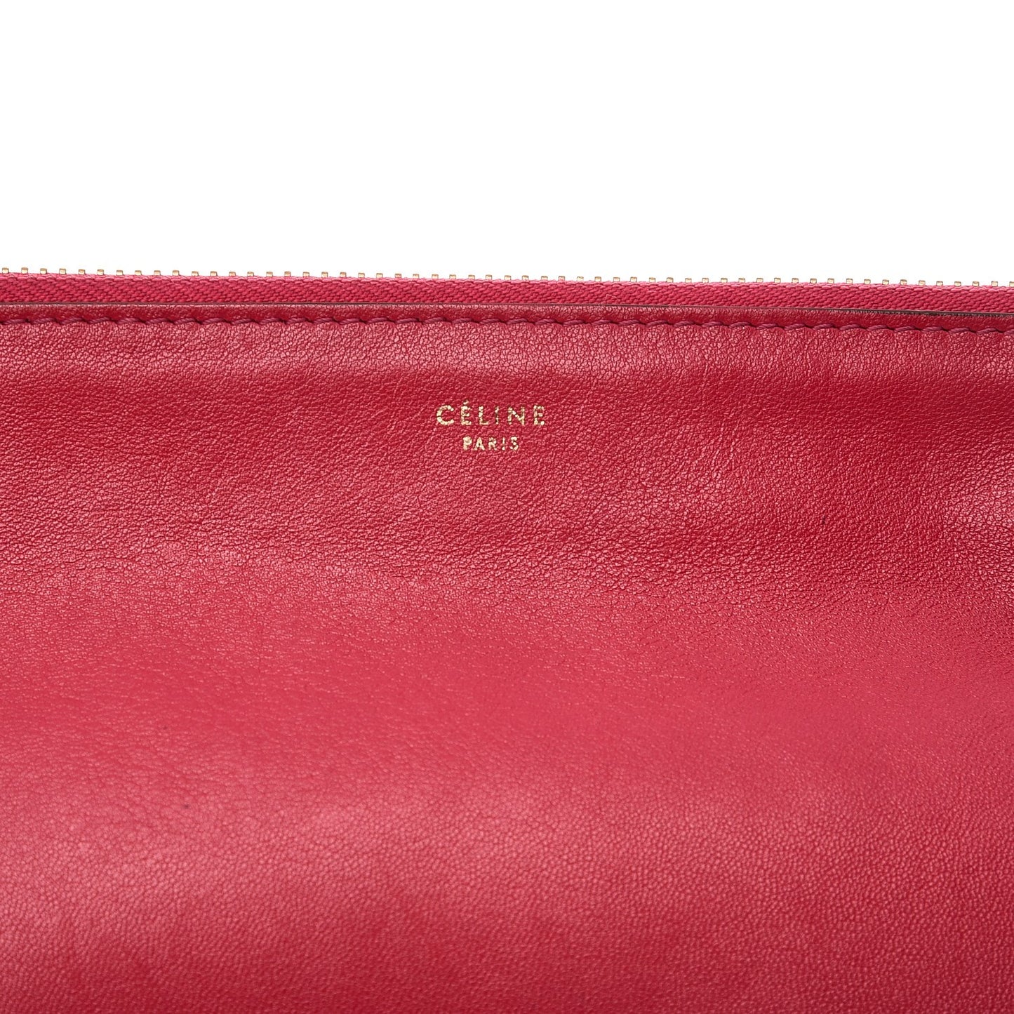 Lambskin Small Trio Crossbody Bag Fuchsia
