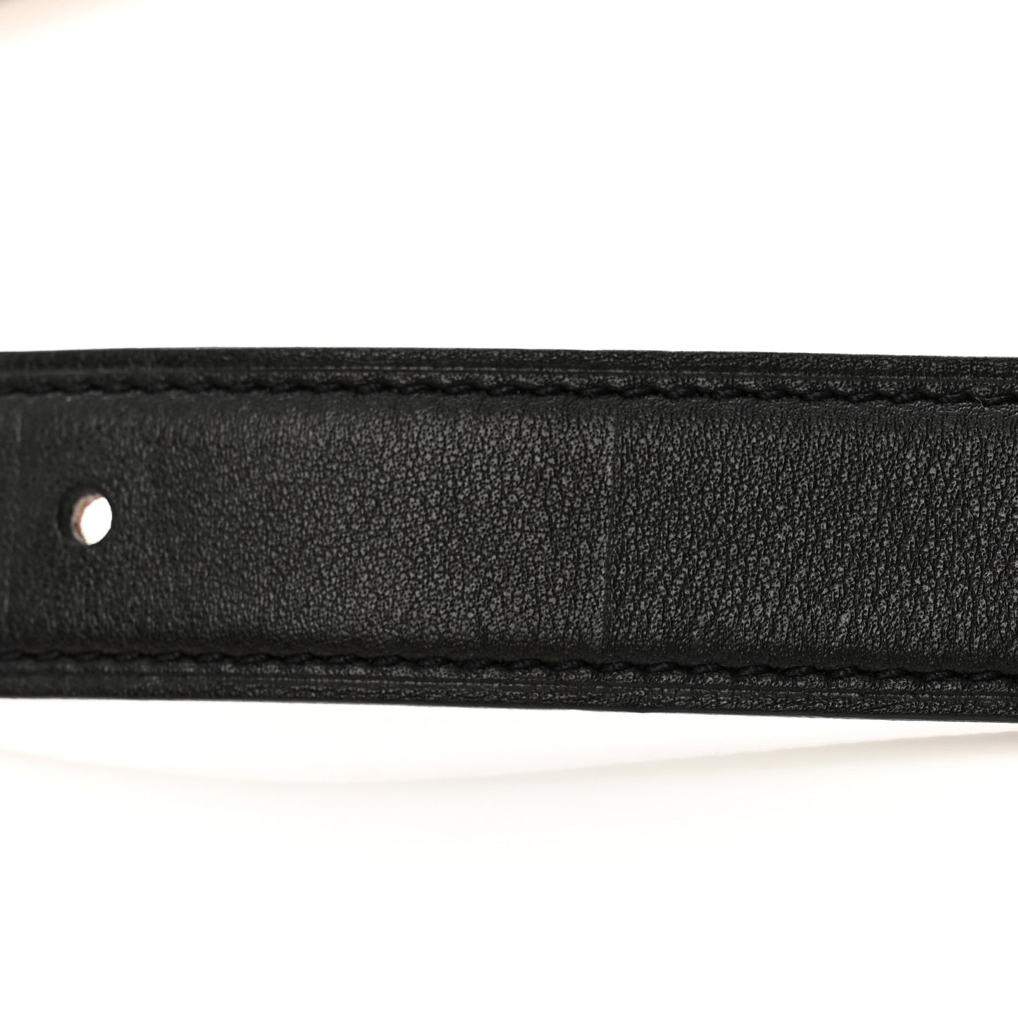 Swift Epsom 24mm Belt Strap 80 32 Black Gold