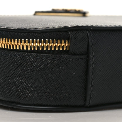 Prada Saffiano Lux Odette Belt Bag Black 7 of 8