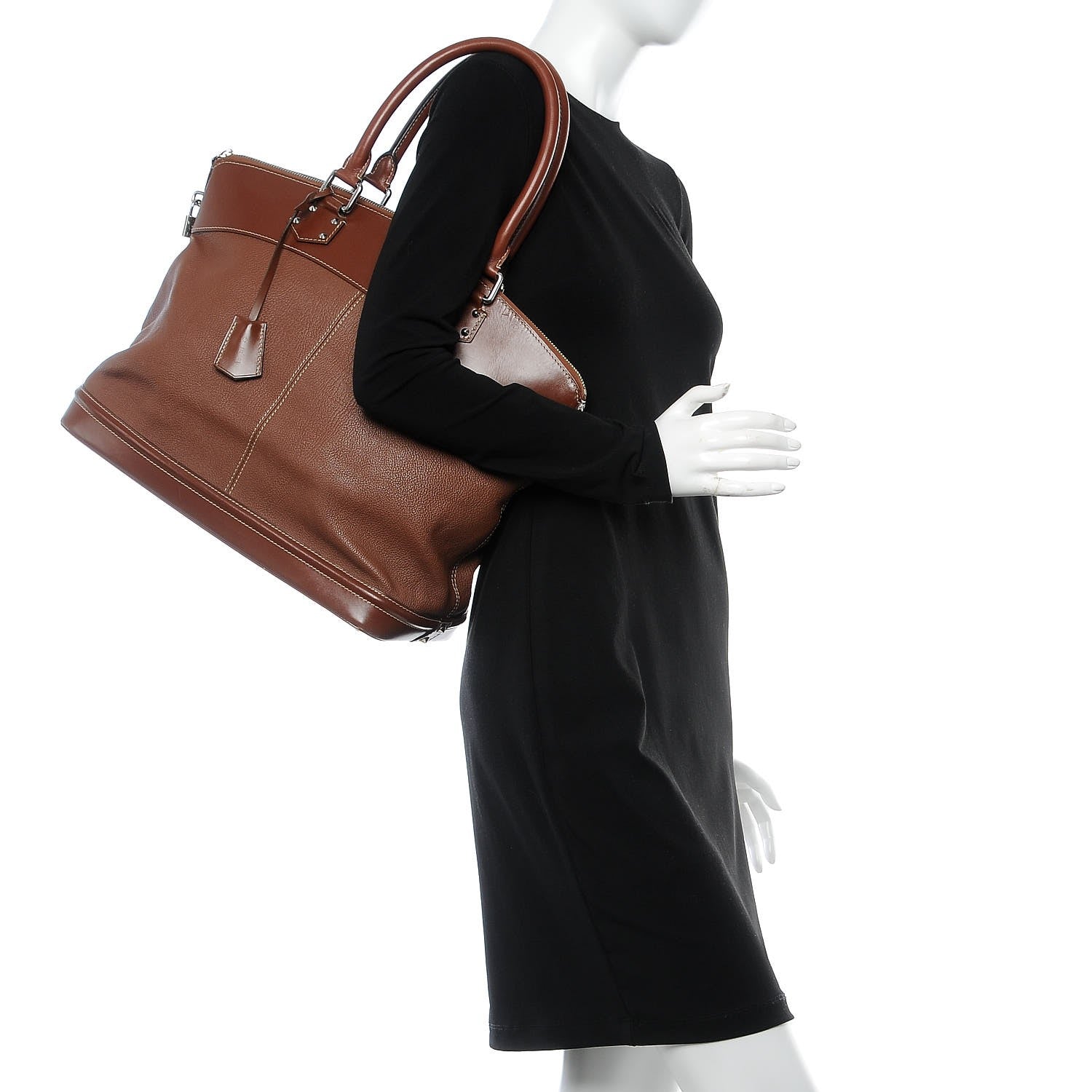Louis Vuitton Suhali Lockit GM Sienne 2 of 10