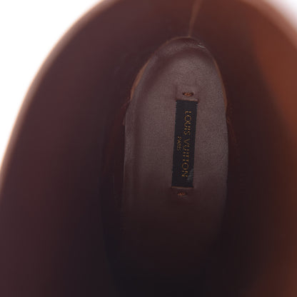 Louis Vuitton Heritage Flat High Boots 39 Brown 7 of 9