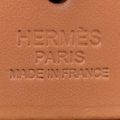 Hermes Vache Hunter Toile Herbag Zip 31 PM Capucine Fauve 7 of 18