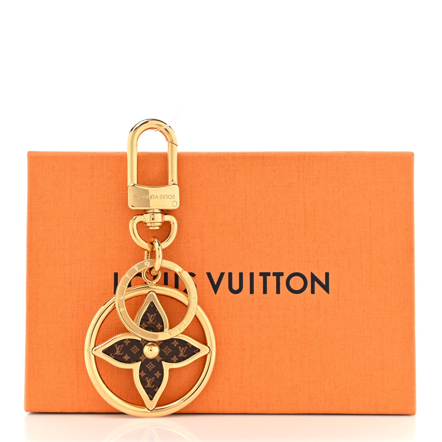 Louis Vuitton Monogram Puzzle Flower Bag Charm Key Holder 5 of 5