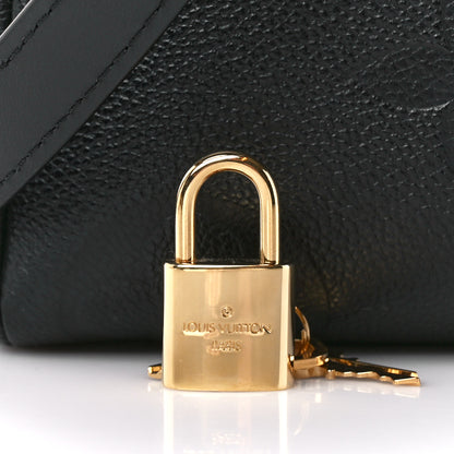 Louis Vuitton Empreinte Monogram Giant Speedy Bandouliere 25 Black 9 of 14