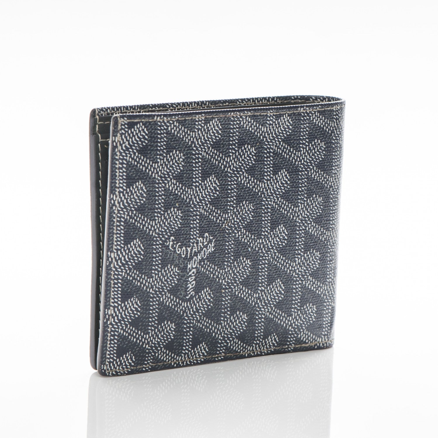 Goyard Goyardine Saint Florentin Bi-Fold Wallet Grey 3 of 14