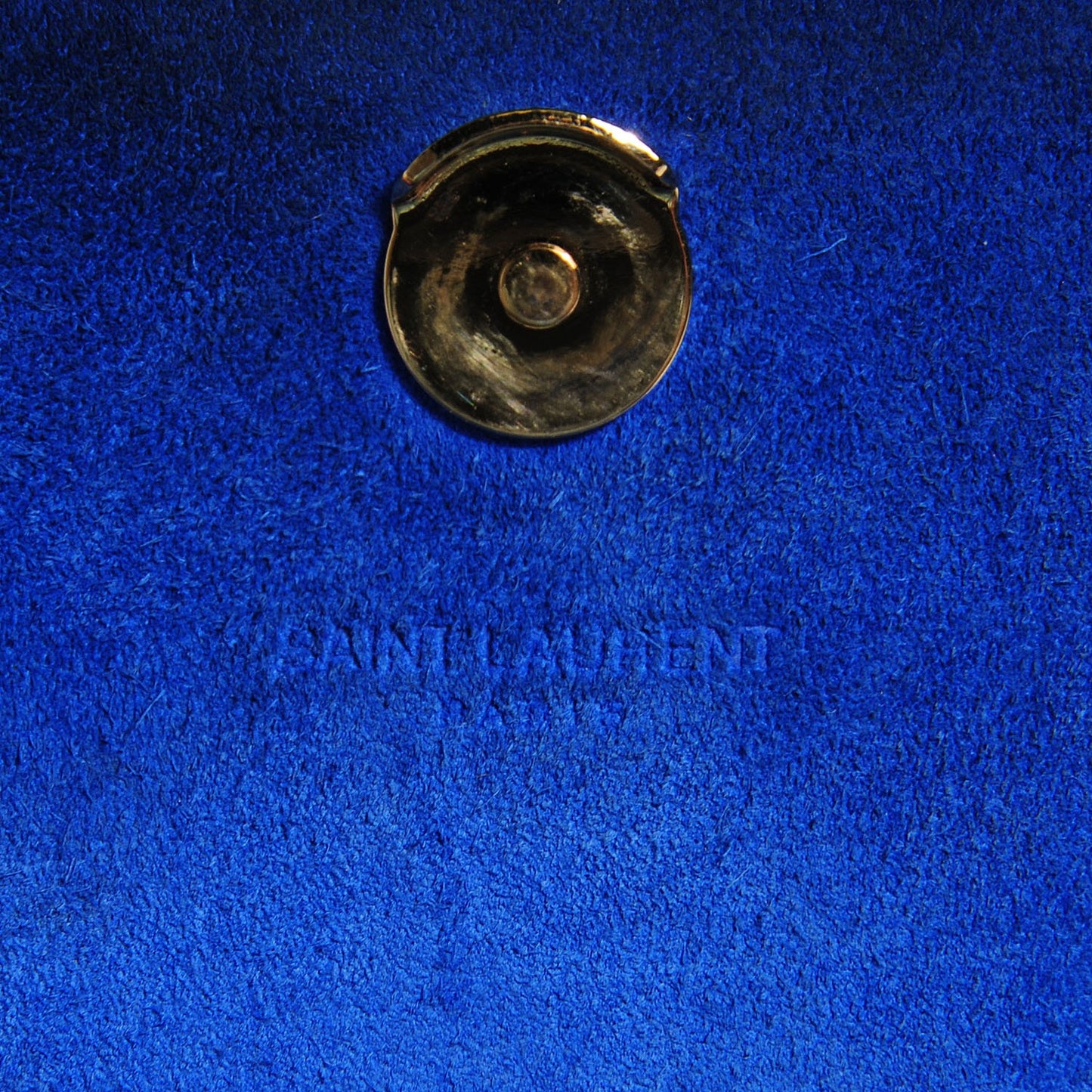 Grain De Poudre Small Classic Monogram Satchel Royal Blue