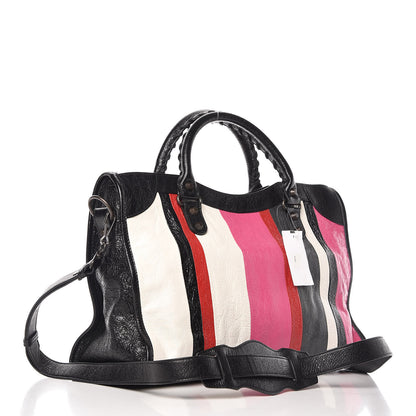 Balenciaga Agneau Arena Multicolore Classic Hardware City Rose Gris White Black Rouge 3 of 9